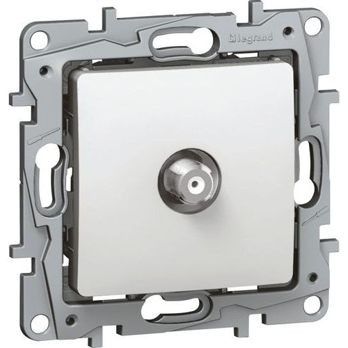 Niloé Prise Télévision Simple Type F Blanc