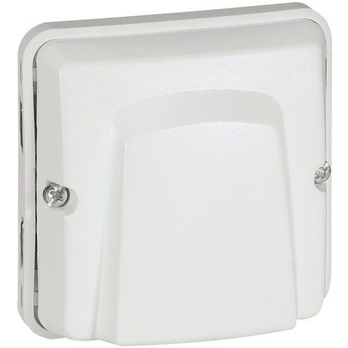 Sortie De Câbles Avec Serre-câble Plexo Blanc Antimicrobien