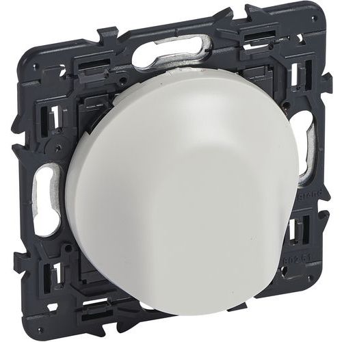 Sortie De Câble Céliane Complète Anodisé Blanc