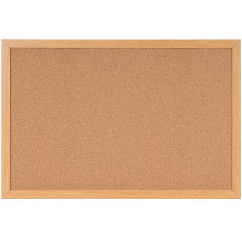 Tableau D'affichage En Liège Encadrement Bois 1800x900