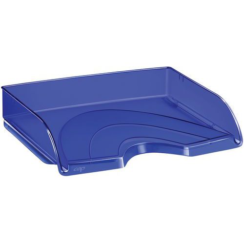 Corbeille Courrier A L'italienne Bleu Electrique