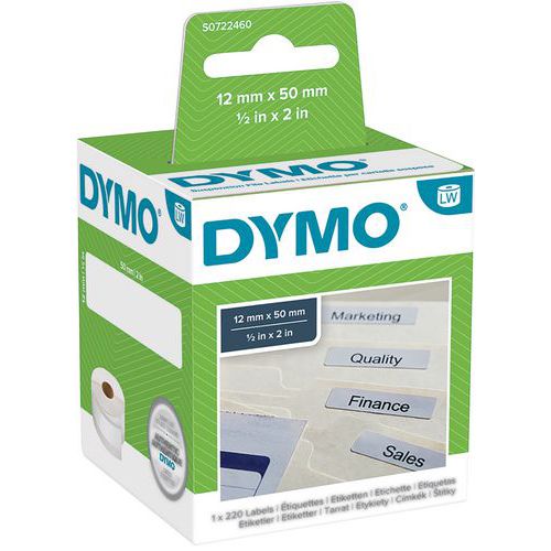 Dymo 1 Étiquette Pour Imprimantes à tiquettes Dymo Labelwriter