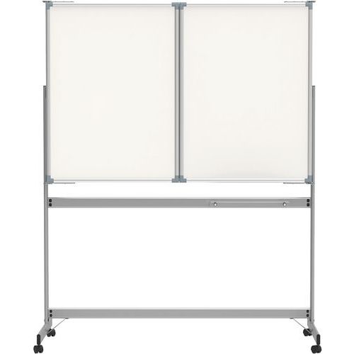 Tableau Blanc Tryptique Mobile Pro 100x150 Cm