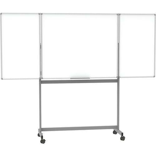 Tableau Blanc Tryptique Mobile Standard 100x150cm