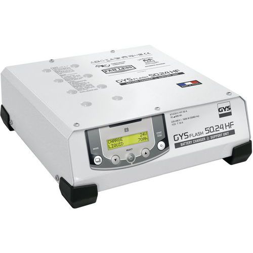 Chargeur De Batterie Gysflash 50.24 Hf (câbles 25m)