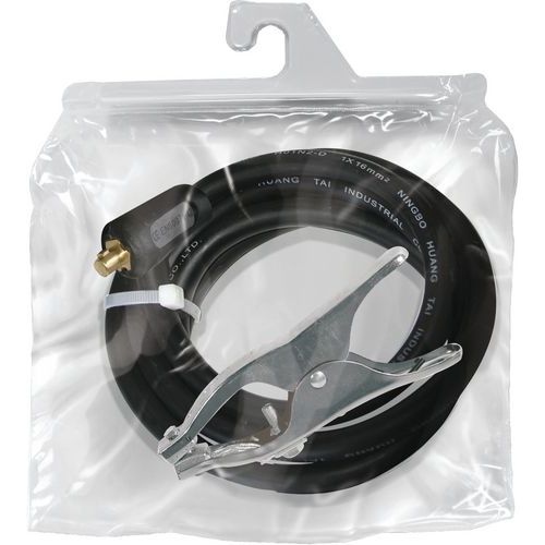 Cable De Masse 400a 4m/ 35mm² à Pinces Tressées