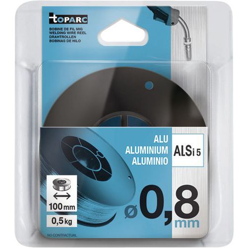 Fil Plein En Aluminium Alsi5 08 à Bobine S100 Pour Soudage