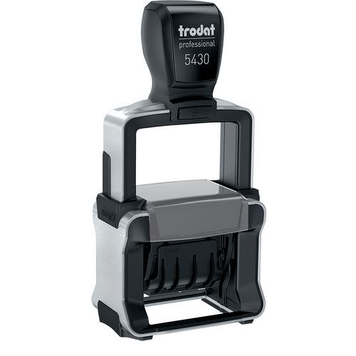 Tampon Personnalise Dateur 4mm Plaque 41x24 Mm