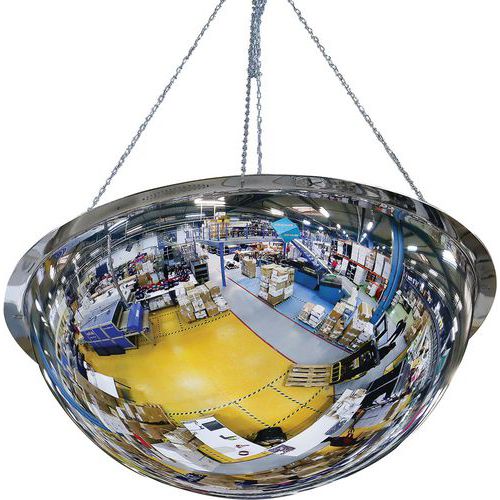 Miroir pour sanitaire PLEXICHOK incassable - disponible en rond ou