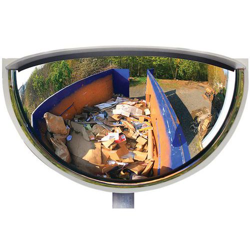 Miroir Panoramique Â½ Diamètre 900 Mm â€“ Plexi +