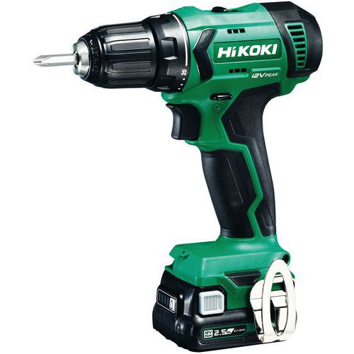 Perceuse Visseuse Peak Sans-fil 12v 2.ah - Hikoki