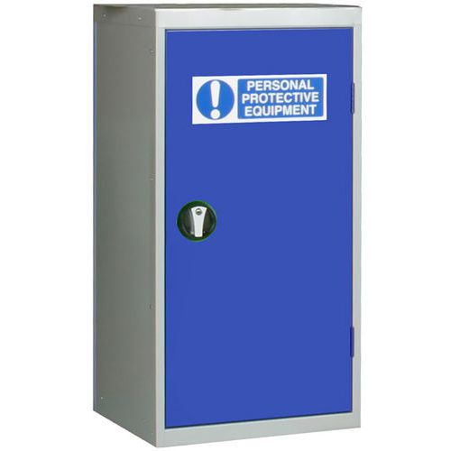 Elite Guard - Armoire EPI 1 porte 2 étagères - 910mm H x 457mm L x 457mm P - Rangement sécurisé pour équipement