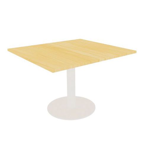 Table Extension Meeting 110x102 Hetre 25mm P. Tulipe Blanc