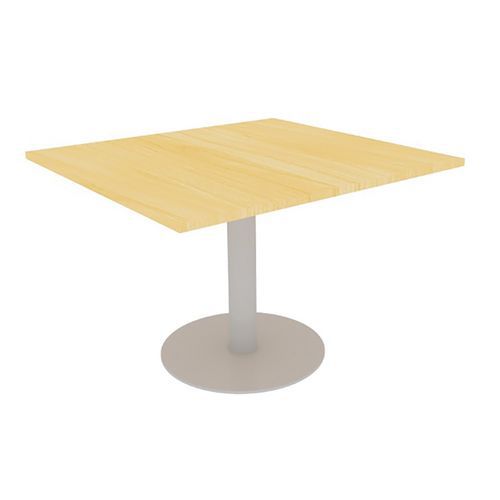 Table Extension Meeting 110x102 Hetre 25mm P. Tulipe Alu