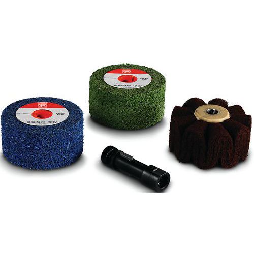 Set Acier Inoxydable Pour Le Satinage De Profilés