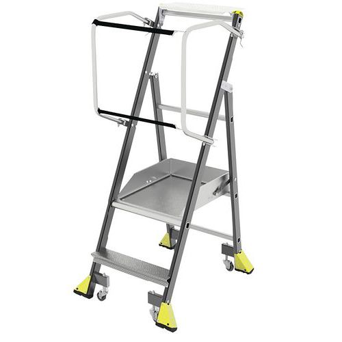 Plate-forme Ergonomique Stepper Alimentaire 2 Marches