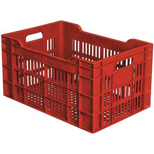 Caisse 550 X 360 Ajourée 45 L - Brique