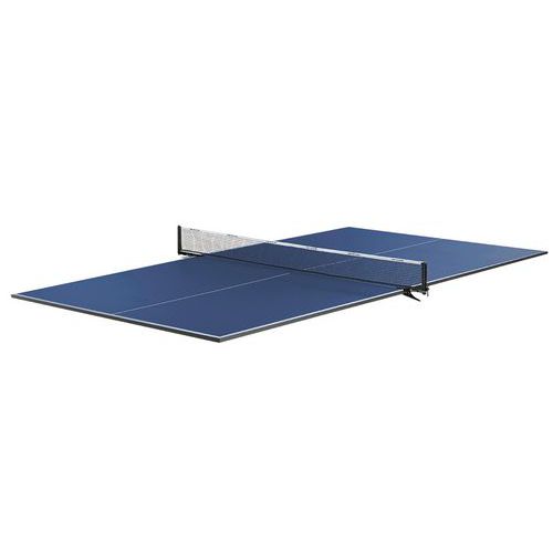 Cornilleau - Table Tennis Conversion Top 18mm Intdoor - Bleu - Aggloméré - 20 Ans Garantie