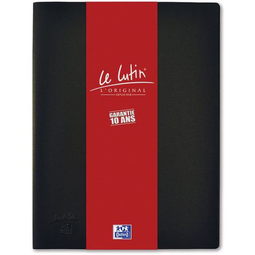Protege-docs Oxford Lutin A4 50poch Pvc Noir