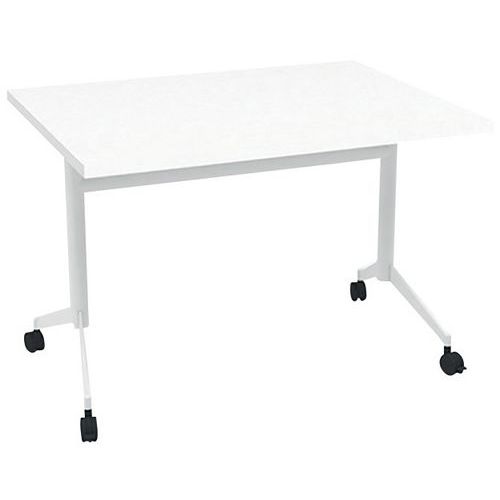 Table De Réunion 120x80x73 Pop-up - Blanc/blanc