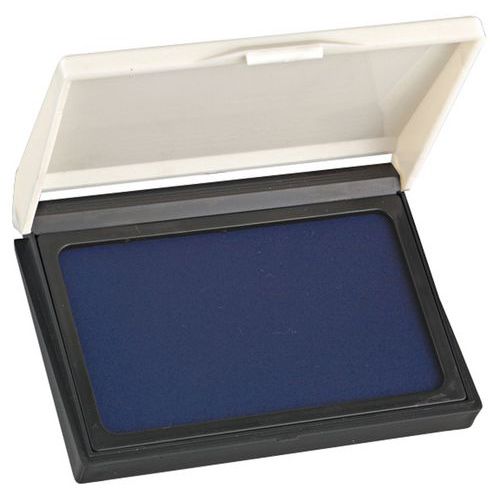 Wonday - Tampon encreur bleu - 10,1 x 7,6 cm - Papeterie bureau
