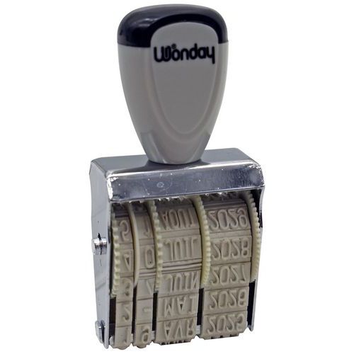 Wonday - Tampon dateur 5 mm - 1 ligne - Emballage recyclable