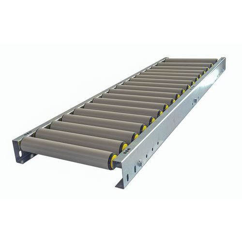 Somefi - Kit convoyeur à rouleaux PVC 500x60x2000 mm - Charge 90 kg/m² - Longueur utile 2000 mm