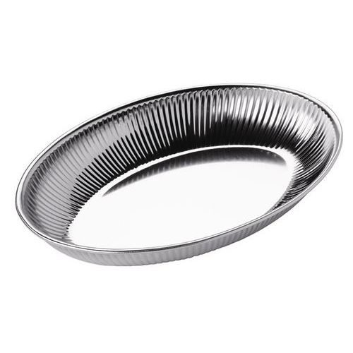 Corbeille à Pain Cannelée En Inox 265x18 Cm