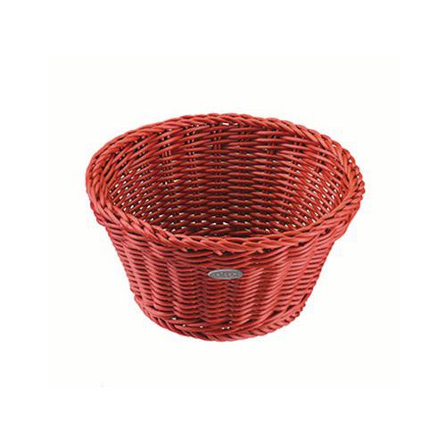Corbeille à Pain En Polypropylène Ronde 18x10 Cm Rubis