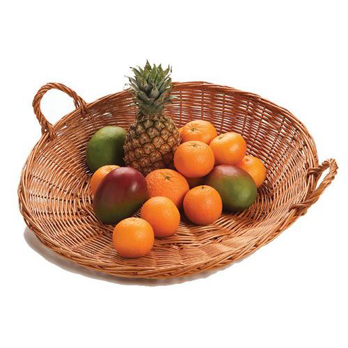 Corbeille À Fruits Ronde Osier Ø 45cm