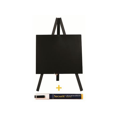 Mini Ardoise+feutre En Bois Coloris Hêtre