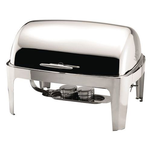 Plat chauffant en inox poli miroir Plat chauffant en inox poli miroir