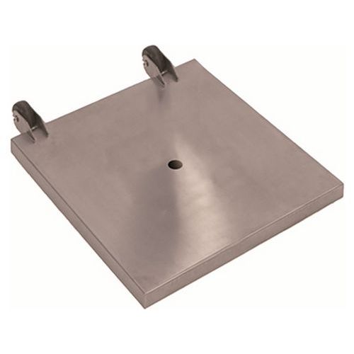 Socle pour porte-menus en inox Socle pour porte-menus en inox