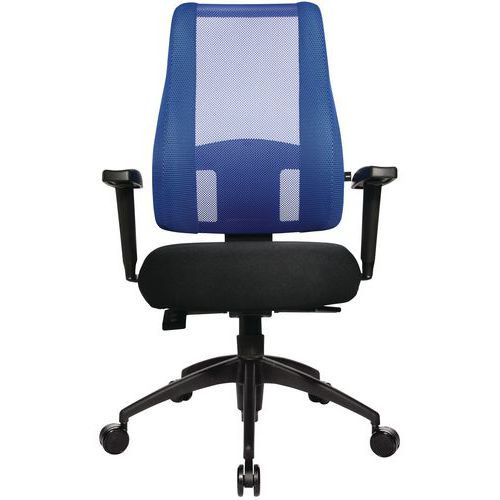 Siège De Bureau Lady Sitness Deluxe Bleu / Piétement Noir