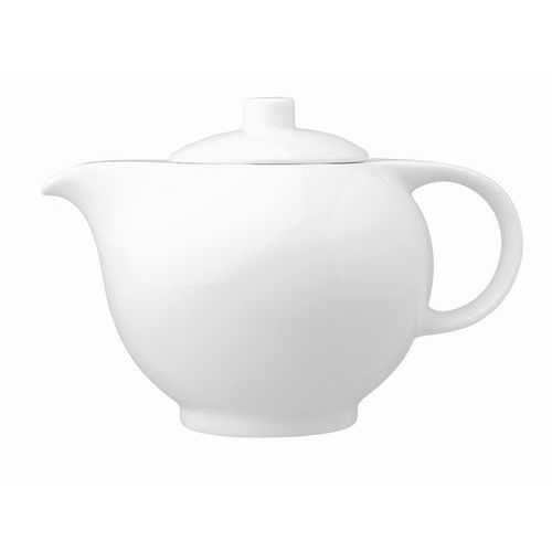 Théière En Porcelaine Ã˜115 Cm 575cl Blanc-eo