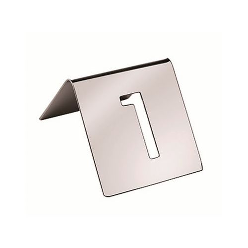 Numéro de table en inox Numéro de table en inox