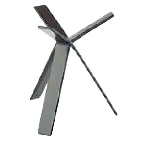 Support Buffet En Métal Gommé Ã˜ 16 Hauteur1 8 Cm Argent