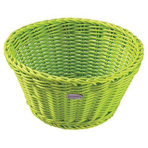 Corbeille à Pain En Polypropylène Ronde 18x10 Cm Verte