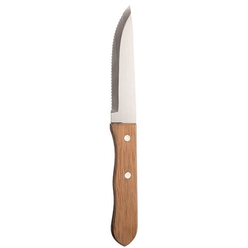 Lot de 4 couteaux à steak en inox et bois Lot de 4 couteaux à steak en inox et bois