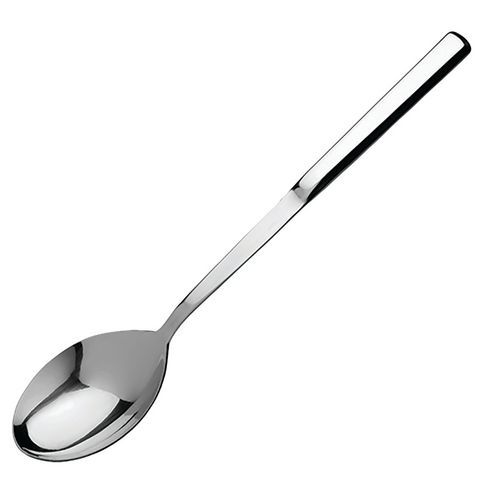 Cuillère pleine en inox poli Cuillère pleine en inox poli