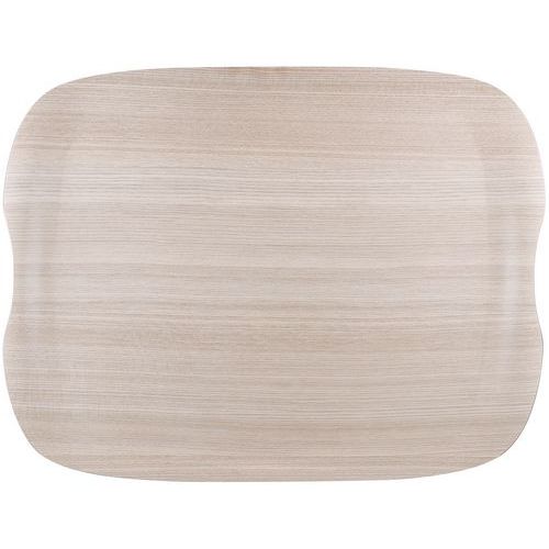 Plateau En Stratifié 43x33 Cm Beige-wave-roltex