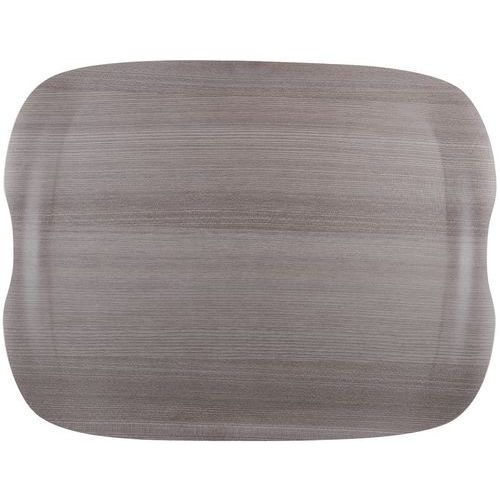 Plateau En Stratifié 43x33 Cm Gris-wave-roltex