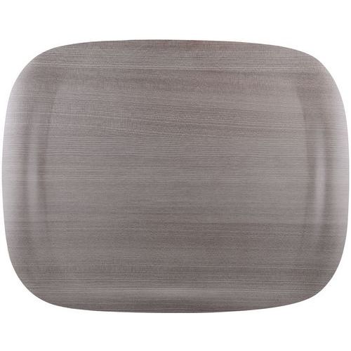 Plateau En Stratifié 46x36 Cm Gris-wave-roltex