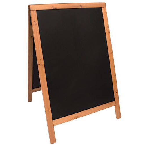 Stop Trottoir En Teck 1295x715x7 Cm- Woody-securit