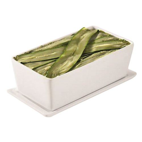 Terrine rectangulaire en porcelaine Terrine rectangulaire en porcelaine