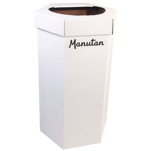 Poubelle en carton 90 L - Lot de 10 - Manutan Poubelle en carton 90 L - Lot de 10 - Manutan