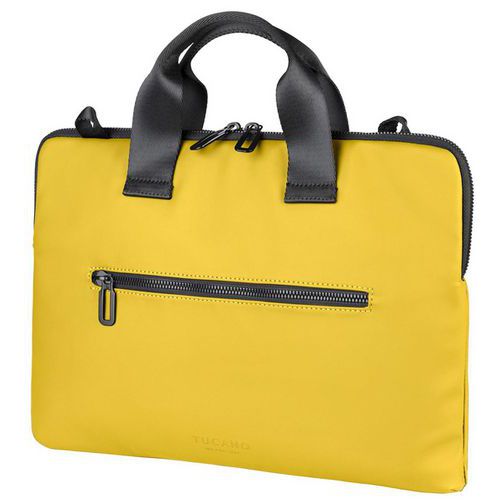Mallette Pc Laptop Gommo 13-14 Caoutchouc Recyclé - Jaune