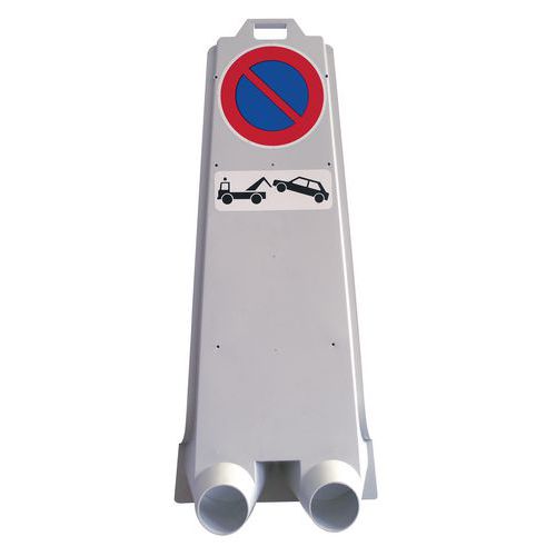 Balise Mistral B6M2 Interdit de Stationner Ø 26 cm Polypropylène Signalisation Routière France