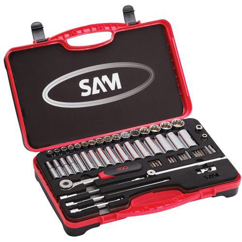 Coffret 3/8 De 59 Outils En Mm