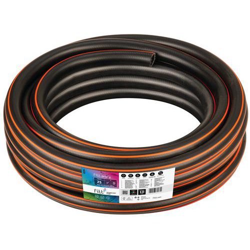 Tuyau D'arrosage Profy Noir Ø 25 Mm X 25 M - Fitt